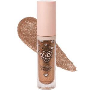 <p>Add some sparkle and shine to your makeup routine with our Diamond Sharts shimmer cream shadow! The doe-foot applicator makes it easy to apply and blend, and the glittery finish will catch the light and make you stand out. You can use it as a highlighter, shadow topper, on your collarbones, or all over your lids. With a net weight of 6.0g, this shadow is perfect for adding some fun and glam to your daily look. </p>
<p>Kim Chi Says:<br />
“I dont have any time for boring and dull shadows and neither should you! Sparkle up your daily makeup routine with this dazzling array of glitter shadows!”</p>
<p>Application Tips<br />
Apply with doe-foot applicator. Blend with finger or brush for your desired look that shines and sparkles. Wear alone or over shadow.</p>
