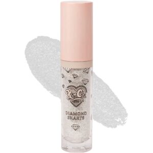 <p>Add some sparkle and shine to your makeup routine with our Diamond Sharts World Dominance shimmer cream shadow! This iridescent white shade is infused with silver glitter and is perfect for adding a touch of glam to your look. The doe-foot applicator makes it easy to apply and blend, and you can use it as a highlighter, shadow topper, on your collarbones, or all over your lids. With a net weight of 6.0g, this shadow is perfect for adding some fun and glam to your daily look. </p>
<p>Kim Chi Says:<br />
“I dont have any time for boring and dull shadows and neither should you! Sparkle up your daily makeup routine with this dazzling array of glitter shadows!”</p>
<p>Application Tips<br />
Apply with doe-foot applicator. Blend with finger or brush for your desired look that shines and sparkles. Wear alone or over eyeshadow.</p>
