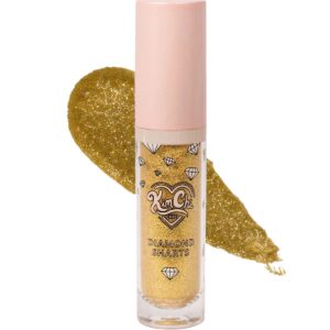 <p>Add some sparkle and shine to your makeup routine with our Diamond Sharts shimmer cream shadow! The doe-foot applicator makes it easy to apply and blend, and the glittery finish will catch the light and make you stand out. You can use it as a highlighter, shadow topper, on your collarbones, or all over your lids. With a net weight of 6.0g, this shadow is perfect for adding some fun and glam to your daily look. </p>
<p>Kim Chi Says:<br />
“I dont have any time for boring and dull shadows and neither should you! Sparkle up your daily makeup routine with this dazzling array of glitter shadows!”</p>
<p>Application Tips<br />
Apply with doe-foot applicator. Blend with finger or brush for your desired look that shines and sparkles. Wear alone or over shadow.</p>
