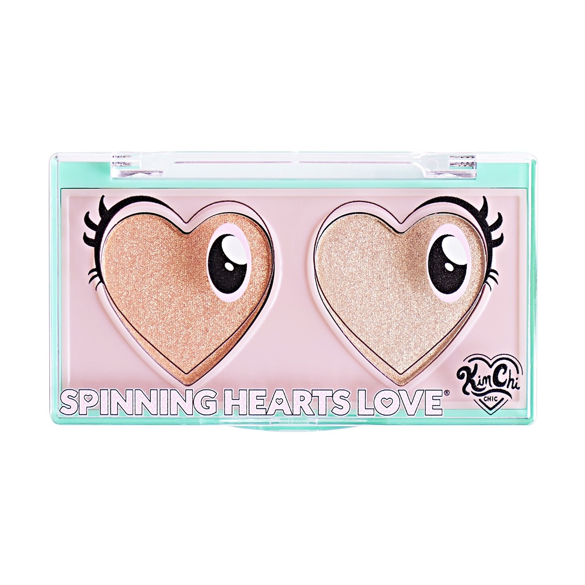 spinning hearts duo 01 peach caramel spinning hearts duo 01 peach caramel